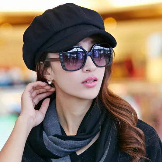 Step out in style with our chic Newsboy Cap, the latest in women's fashion accessories