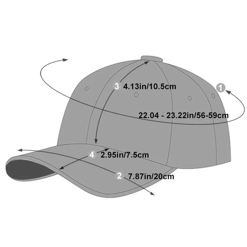 Show off your patriotic spirit with this Baseball Net Caps