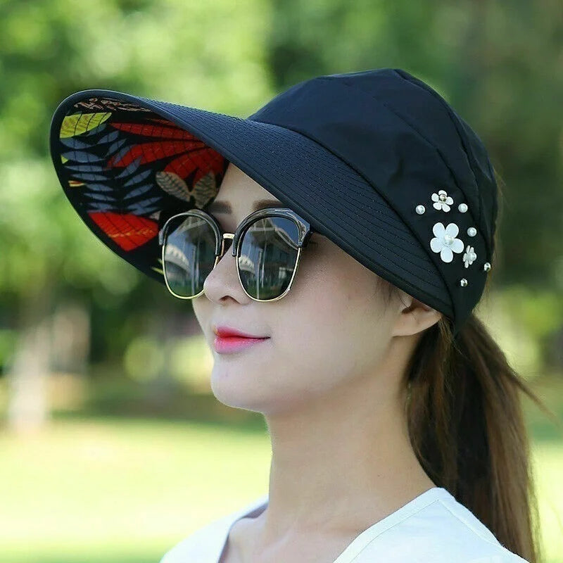 Stay cool and protected with our Women's Summer Wide Brim Sun Hat