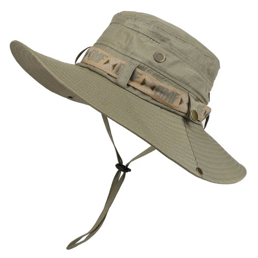 Explore the outdoors in style with our Summer Men's Bucket Hat, your ultimate companion for sun protection