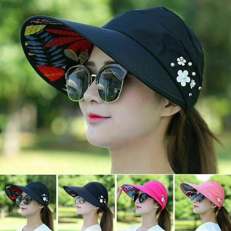 Stay cool and protected with our Women's Summer Wide Brim Sun Hat