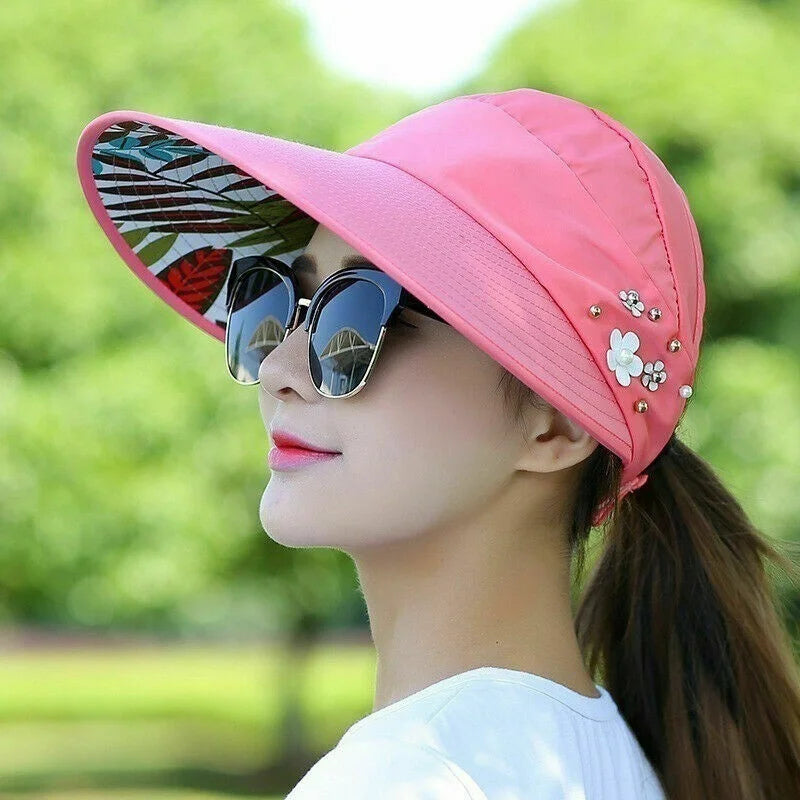 Stay cool and protected with our Women's Summer Wide Brim Sun Hat