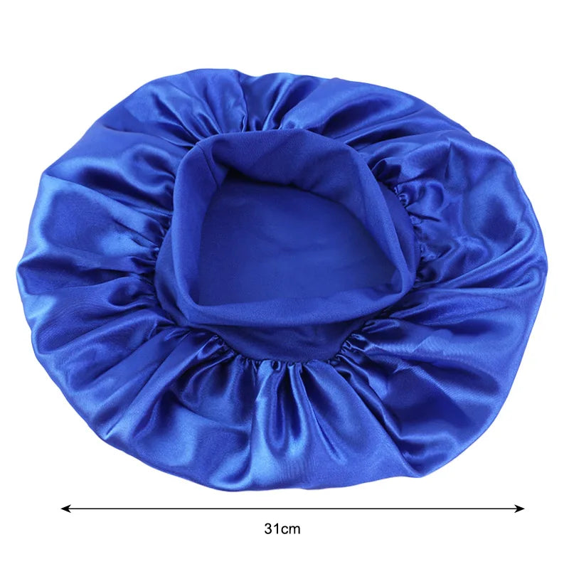 Experience the luxury of our New Women's Satin Sleeping Hat