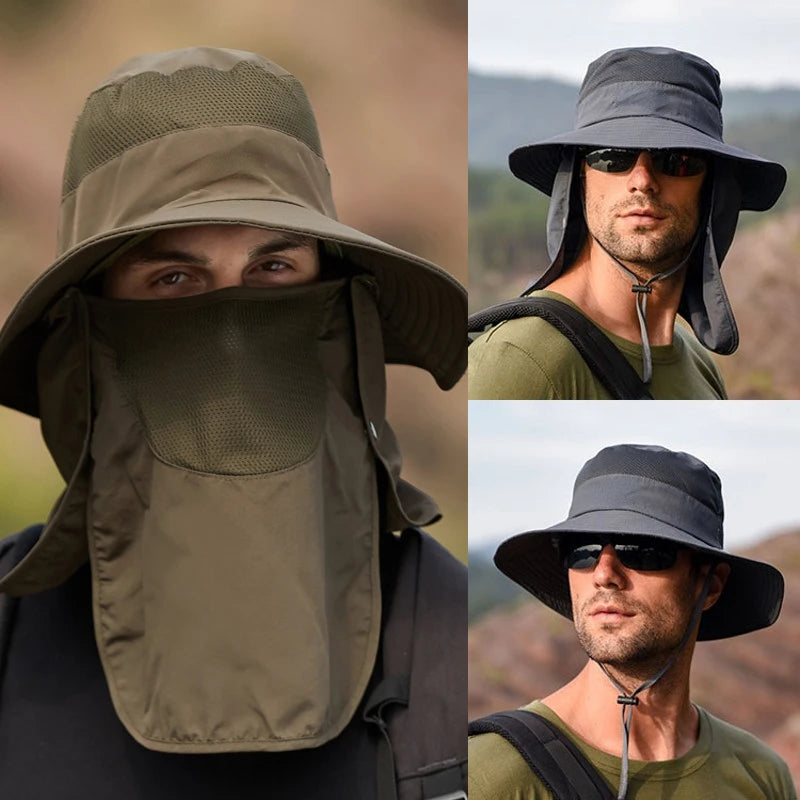 Gear up for the great outdoors with this Summer Sun Hat, designed for ultimate UV protection.